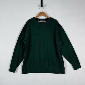 Polo Ralph Lauren Men's Fleece Pullover Crewneck Sweatshirt 1XB Double V Read*